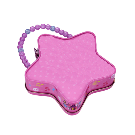 star shaped metal box for cookie packing